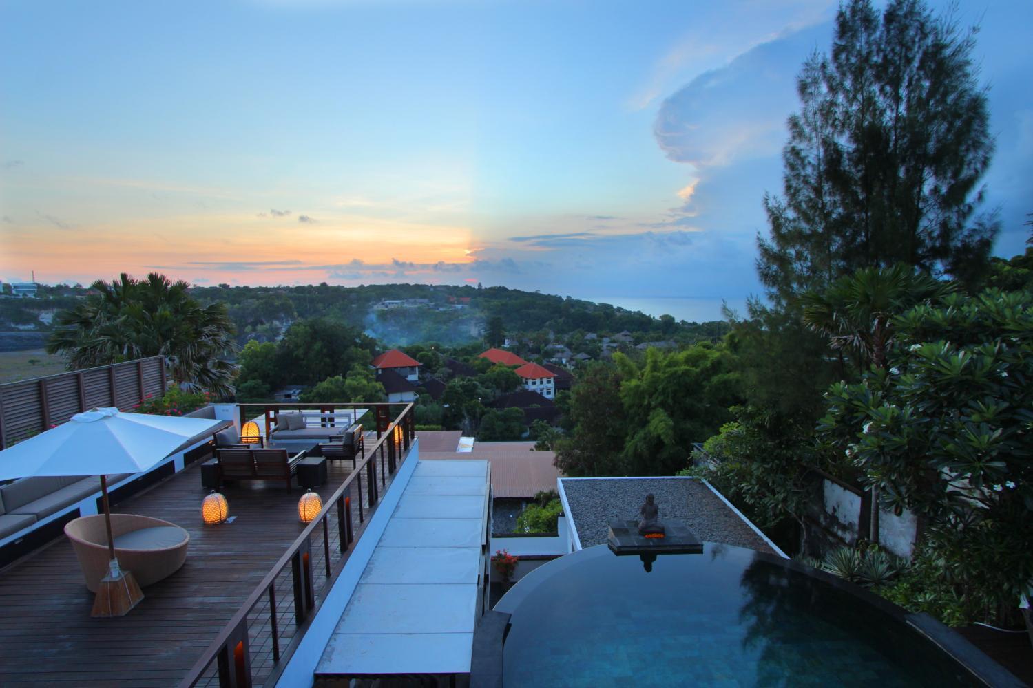 Temple Hill Residence Villa Jimbaran Esterno foto